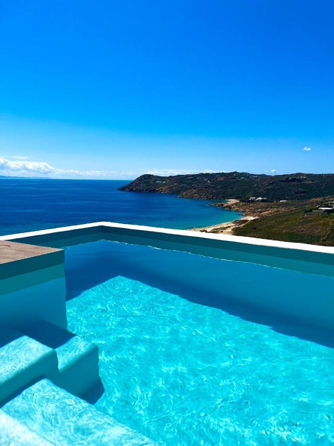 Luxury House With Private Pool At Elia Beach Mykonos Town Eksteriør bilde