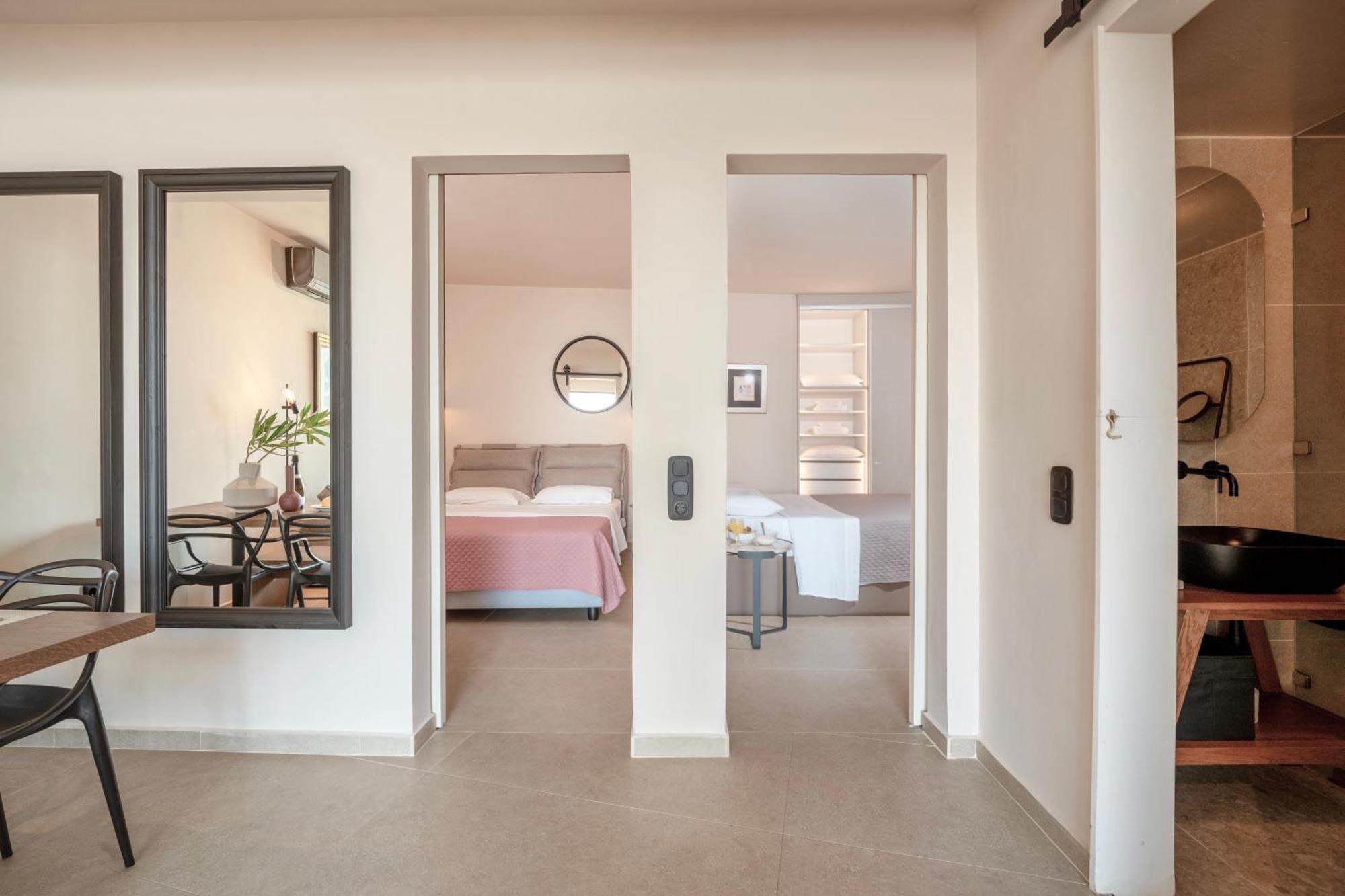Luxury House With Private Pool At Elia Beach Mykonos Town Eksteriør bilde