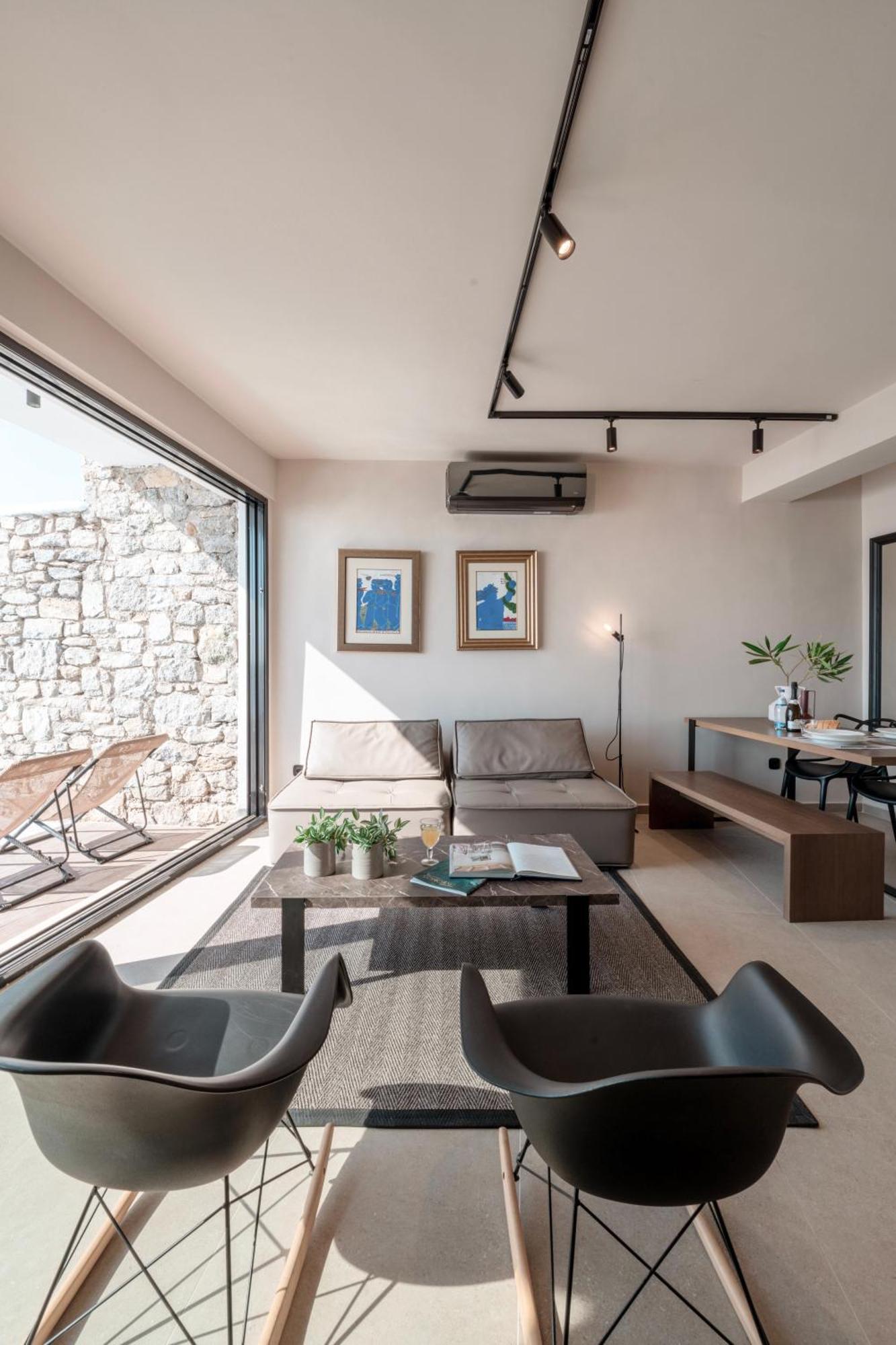 Luxury House With Private Pool At Elia Beach Mykonos Town Eksteriør bilde